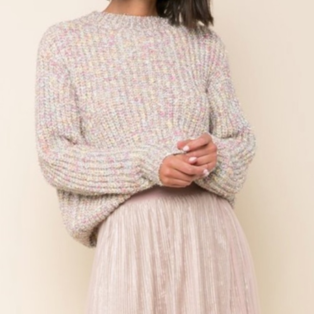 Anthropologie | Raga Gemma Textured Sweater Size Medium - Picture 8 of 8